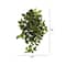 36" UV Resistant Artificial Pothos Hanging Plant, 2ct.